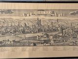 une photo d'une photo d'une carte de la ville de Florence