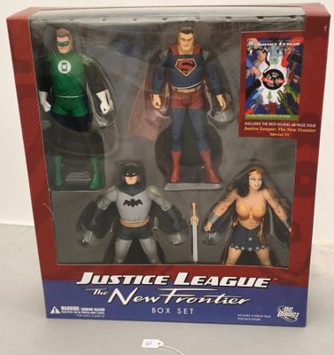 Set figurines DC Direct Justice League New Frontier batman, …