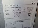 an image of a close up of a label on a refrigerator