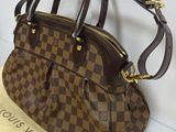 louis vuitton damier speedy bag in brown and brown checkerboard