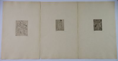 Floris JESPERS (1889-1965) Le baiser (Illustration pour l'ou…