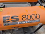 two electric generators that are sitting on the ground