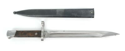 an image of a knife and a knife holder on a white surface