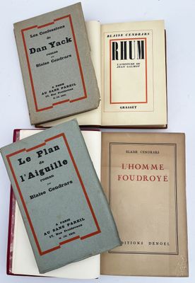CENDRARS (Blaise). LE PLAN DE L'AIGUILLE - LES CONFESSIONS DE DAN YACK - Photo 1