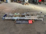 une photo d'une remorque sur laquelle est accrochée une pancarte indiquant « Mercier & Co »
