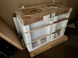 a stack of boxes sitting on top of a pallet