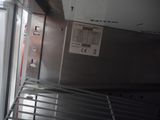 an image of a refrigerator door with a sign on it