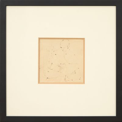 une image représentant un dessin encadré représentant un carré avec une bordure noire