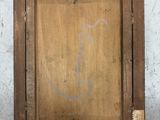 an image of a picture of a wooden frame with a drawing on it