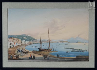 une photo d'un tableau représentant un port avec des bateaux