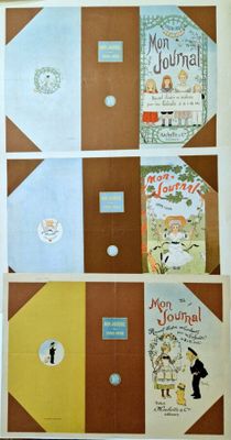 Henri Gerbault (1863-1930) - Lot de 3 couvertures de Mon jou…