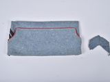 a piece of felt that has been placed on a table