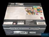 the back of a box with the contents of a card game