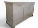 an image of a wooden chest on a white background
