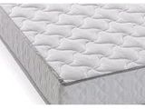 a close up of a mattress on a white surface