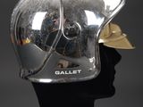 a helmet on a mannequin head with a helmet on top of it