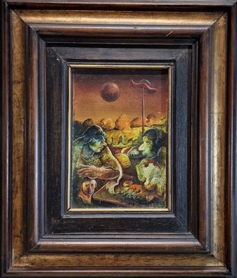 Julius SZABO (1907-1972) Scène surréaliste