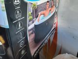 a box with a picture of a woman in a bath tub