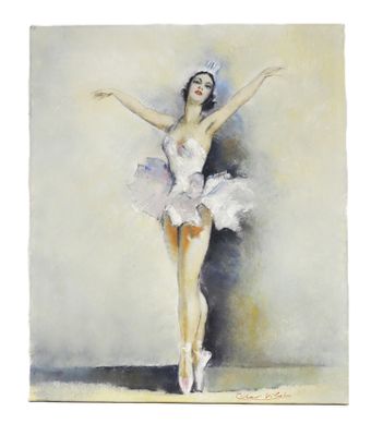 César VILOT (XXe siècle). La Danseuse. - Photo 1