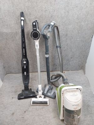 3 aspirateurs dont 1 aspirateur balai sans fil Bosch modèle …