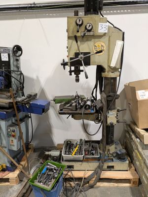 Fraiseuse à colonne MOST type 244 avec système de soufflage en compres - Photo 1