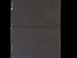 a black sheet of paper with a picture of a person on it