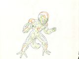 dessin représentant un homme avec un casque sur la tête