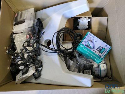 a box with a lot of electronics inside of it