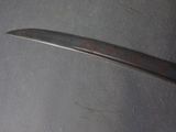 a knife that is sitting on a table