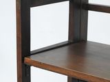an image of a chair made out of wood and metal