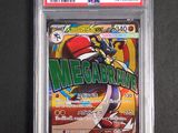 a close up of a pokemon card on a table