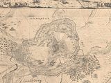 an old map of the battle of the alam alam, with a map of the battle of the alam alam