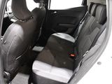 a car that has two seats in the back of it
