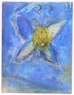 [LIVRES ILLUSTRES] [LITHOGRAPHIE ORIGINALE de CHAGALL]
