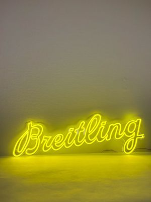 Enseigne lumineuse Breitling - Photo 1