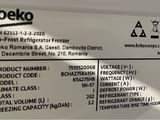 a picture of a close up of a label on a refrigerator