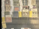 a picture of a picture of a collection of stamps