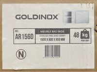 Lot de mobilier professionnel en kit « GOLDINOX » , en l’éta… (photo 4)