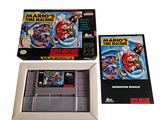 two nintendo games in a box on a white surface