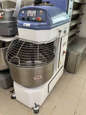 an image of a commercial mixer in a kitchen