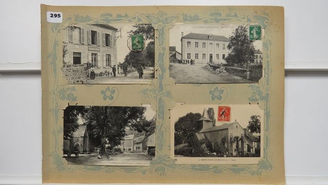 St-Yrieix-les-Bois : Lot de 8cpa, dont 2 avec petits défauts.