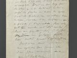 a letter written in black ink on a piece of paper