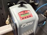 a machine that has a digital display on the side of it