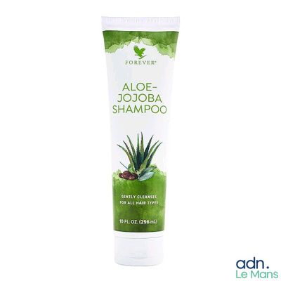 forever aloe - shampoing au jojoba pour tous les types de cheveux