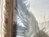a picture of a picture of a dragon in a picture frame