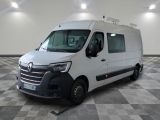 a picture of a white van parked in a room