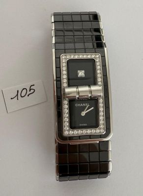 Montre signée - CHANEL - CODE COCO - 38,1mm X 21,5mm - Céram…
