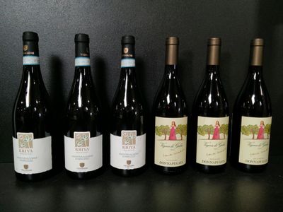 Lot de 6 bouteilles de vin rouge : 3 Kriya Biologico Montepu… - Photo 1