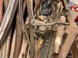 a pile of junk that is sitting on the ground