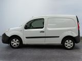 a white van that is parked in a parking lot